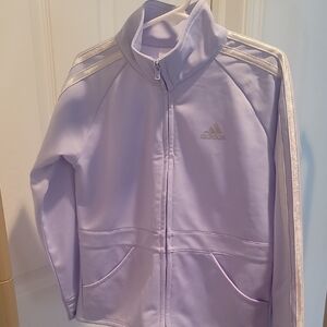 Sale!  Adidas Girl's Lavender Track Jacket. NEW